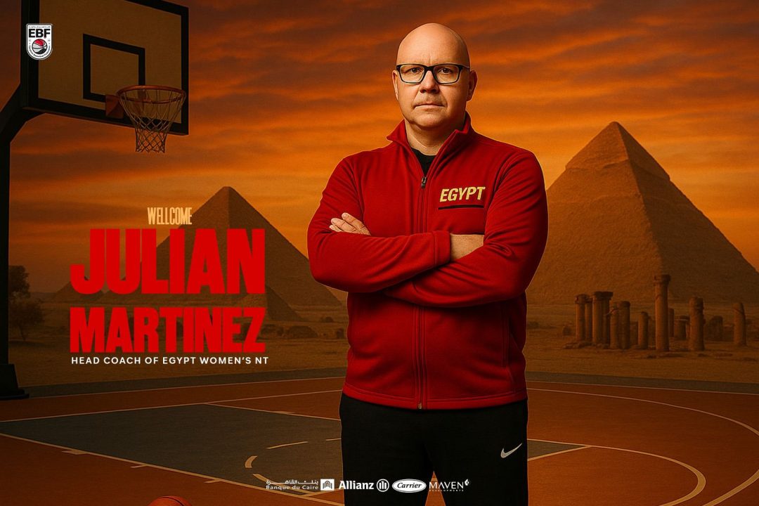 اتحاد السلة يتعاقد مع الإسباني جوليان مارتينيز لتدريب منتخب مصر للسيدات